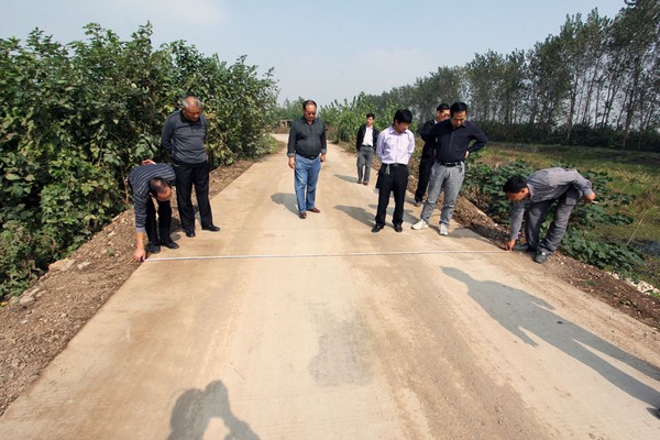 华阳河农场三个项目顺利通过场内验收