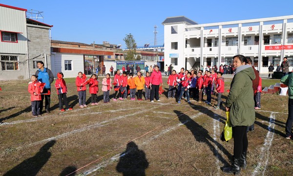 华阳河总场小学开展冬季运动会安徽省华阳河农场