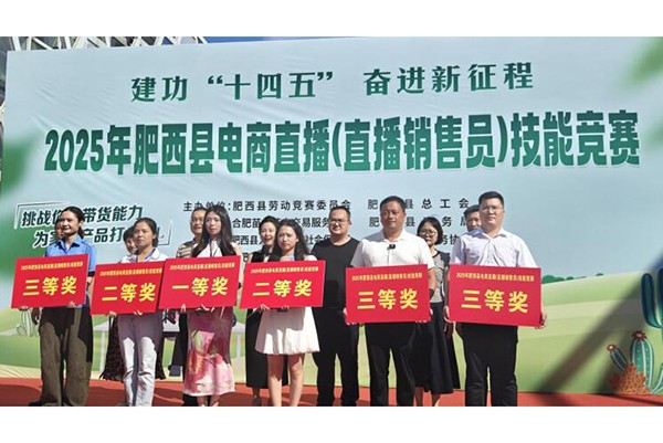 镜头前拼实力！肥西这场电商直播赛，干货与精彩齐飞