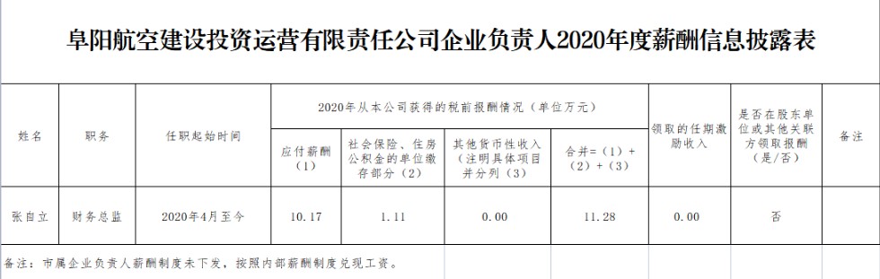 阜陽(yáng)航空建設(shè)投資運(yùn)營(yíng)有限責(zé)任公司企業(yè)負(fù)責(zé)人2020年度薪酬信息披露表.png