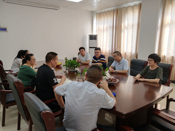 民革宣城市委会第二支部调研高新区企业02