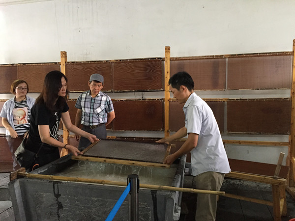 台湾少数民族母语教师参访团走进泾县3