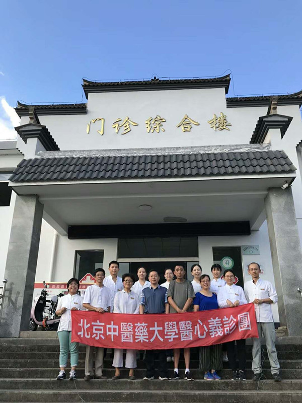 北京中医药大学义诊团来泾开展义诊活动1