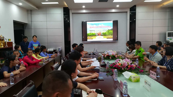 台东县教育考察团来宁国交流