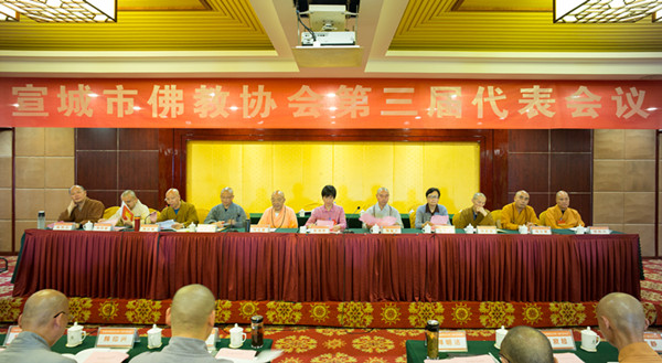 宣城市佛教协会第三次代表会议图片二