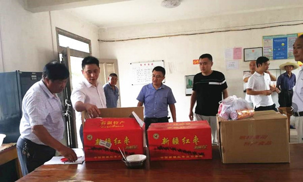 郎溪县非公企业开展中秋慰问