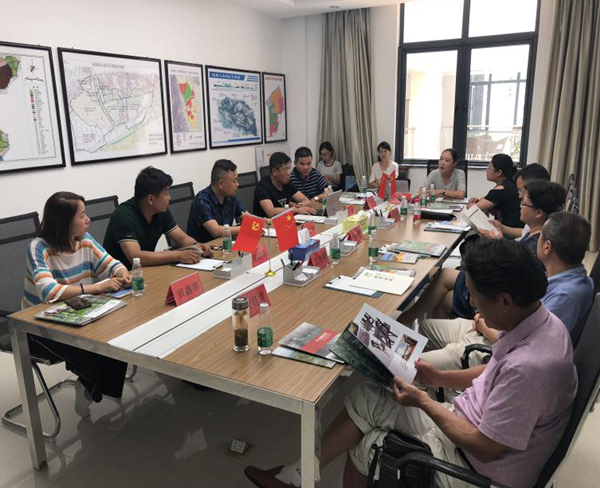 浙江省德清县安徽商会来旌德开展招商考察活动