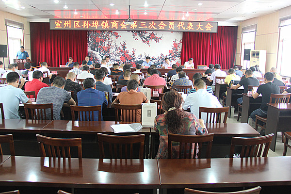 宣州区孙埠镇商会完成换届工作